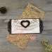 Wooden Invitation Card Rectangle Slap-up Invitation Customized